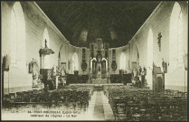 Pont-Rousseau. - L'église Saint-Paul, vue l'intérieur.