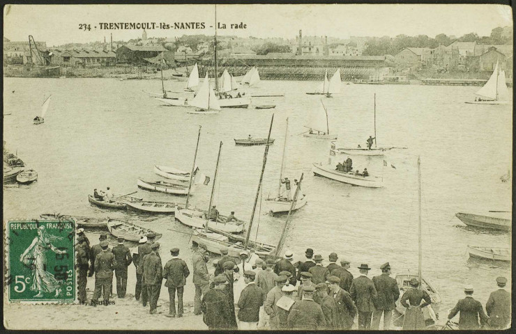 Trentemoult. - Régates sur la Loire.