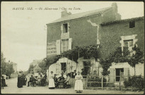 Haute-Ile. - Buvette Où allons-nous ? Chez ma Tante.