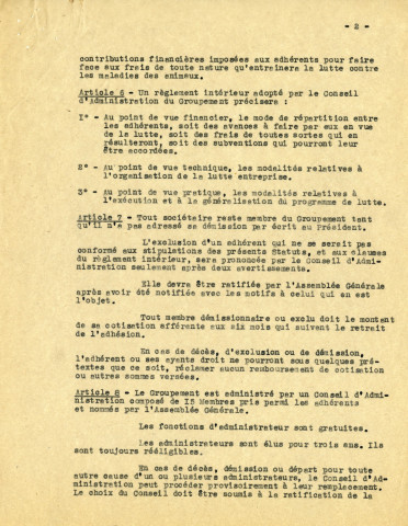 Création d'un groupement de défense contre les maladies des animaux de Nantes - Banlieue Sud : statuts, liste des membres du conseil d'administration et du bureau.