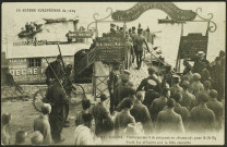 Trentemoult. - Première guerre mondiale, les prisonniers allemands à l'embarcadère en 1914.