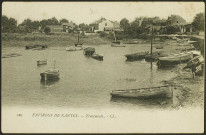 Trentemoult. - Le port vu du quai Surcouf.