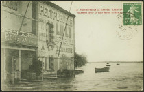 Trentemoult. - Inondations 1910, le quai Jean Bart.