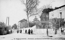 Norkiouse. - Le croisement de la route vers Trentemoult et l'avenue de la Loire.