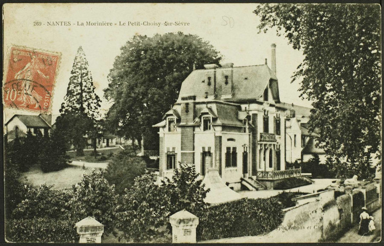 La Morinière. - Le petit Choisy-sur-Sèvre et son parc.