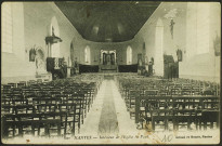 Pont-Rousseau. - L'église Saint-Paul, vue de l'intérieur.