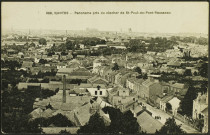 Pont-Rousseau. - Vue de la rue Sadi-Carnot prise du clocher de l'église Saint-Paul.