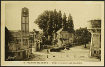 Pont-Rousseau. - Abattoirs de Nantes-Rezé, la sortie.