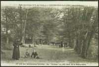 Les Naudières. - École apostolique Notre-Dame des Missions africaines, promenade des élèves.