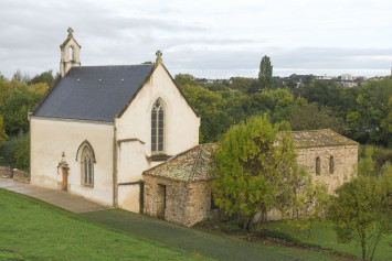 Photographie en couleur de la chapelle Saint-Lupien, 2022, T. Mézerette (© Ville de Rezé)