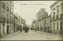 Pont-Rousseau. - La rue Alsace-Lorraine.