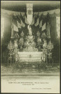 Pont-Rousseau. - L'église Saint-Paul, vue de l'intérieur pendant la fête de Jeanne d'Arc en 1909.