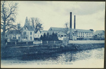 La Morinière. - Panorama de la Sèvre, le petit Choisy et l'usine.