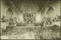 Pont-Rousseau. - L'église Saint-Paul, vue de l'intérieur.