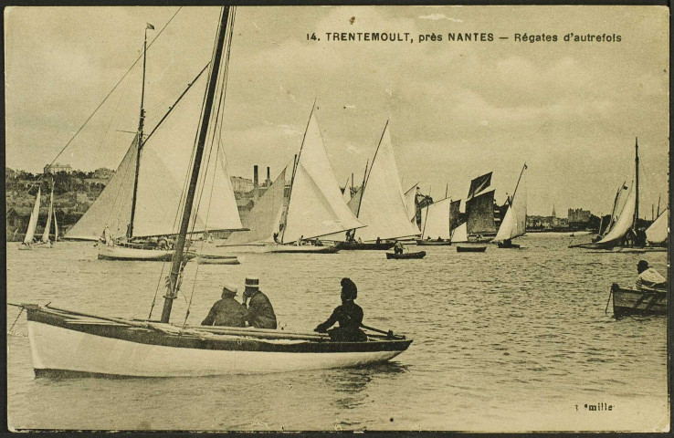 Trentemoult. - Régates sur la Loire.