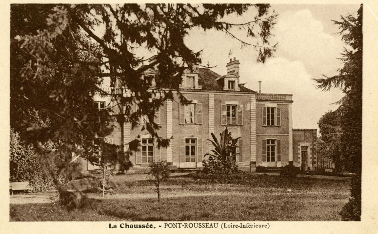 La Chaussée. - Demeure de la Chaussée et le parc.