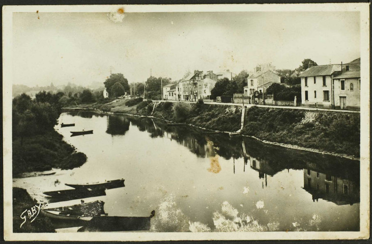 La Morinière. - La Sèvre et le quai Léon Sécher.