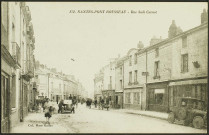 Pont-Rousseau. - La rue Sadi Carnot, la rue Félix Faure vers le nord.