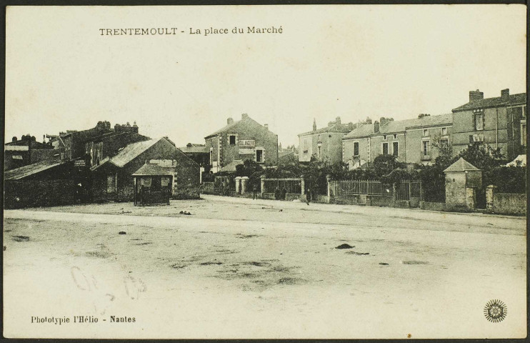 Trentemoult. - Place du Courtil-Brisset vers les ruelles.