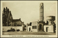 Pont-Rousseau. - Abattoirs de Nantes-Rezé, la façade.