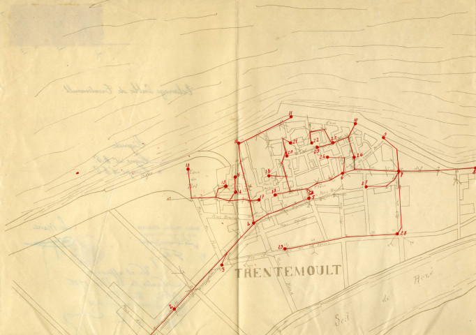 Éclairage public et électrification des villages et hameaux. - Concession à la Société nantaise d'éclairage et de force par l'électricité pour la distribution et l'extension du réseau, puis à Électricité de France ; emprunt et souscription pour le déploiement du réseau : traités de concession et avenant, cahier des charges, mémoire, devis, plans, marché, pétitions, souscription, traité d'emprunt, délibération, procès-verbal d'enquête, correspondance.