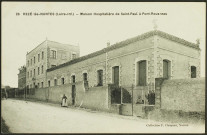 Pont-Rousseau. - La maison hospitalière Saint-Paul, rue de la Sèvre.