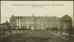 Les Naudières. - École apostolique Notre-Dame des Missions africaines, côté jardin.