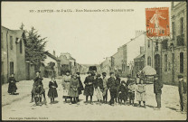 Pont-Rousseau. - La rue Nationale vers le nord.