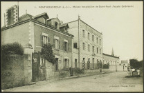 Pont-Rousseau. - La maison hospitalière Saint-Paul, rue de la Sèvre.