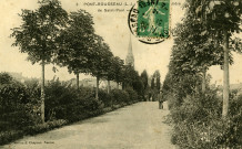 Pont-Rousseau. - La maison hospitalière Saint-Paul, l'allée du calvaire.