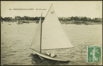 Trentemoult. - Vue de la Loire avec les quais en arrière-plan.