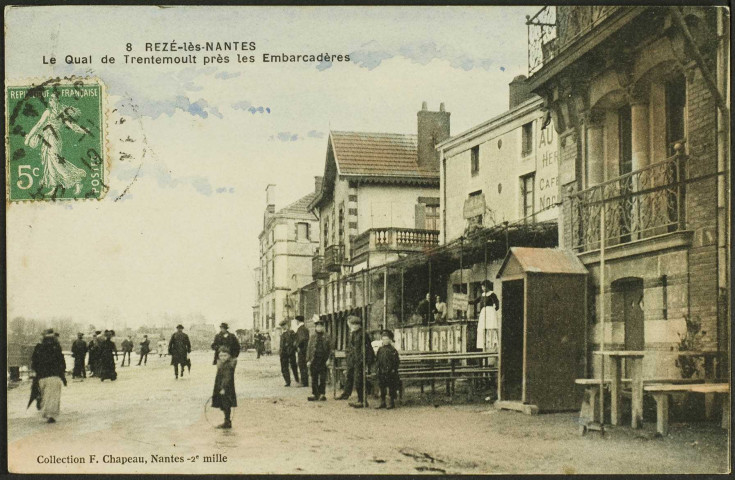 Trentemoult. - Le quai Jean Bart.