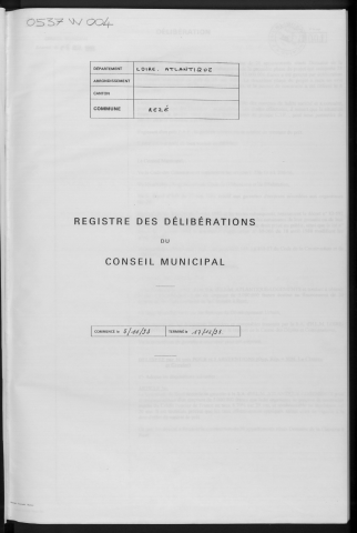 Conseil du 5 novembre 1993
